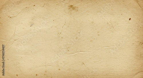 Vintage Paper Texture Background with Stains and Creases for Graphic Design