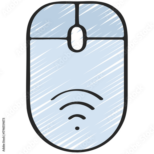 Wireless Computer Mouse Icon