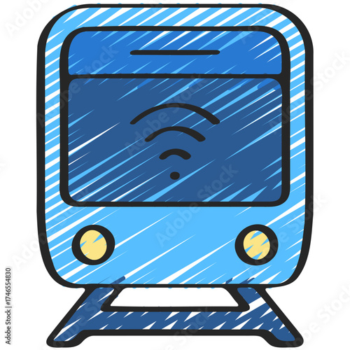 Smart Train Icon