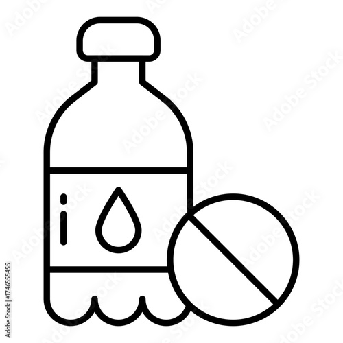 Vector design of plastic forbidden 