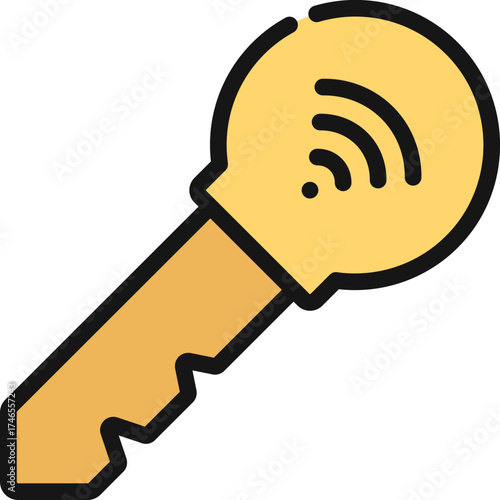 Wireless Key Icon