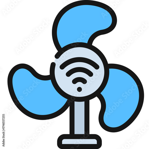 Smart Fan Icon