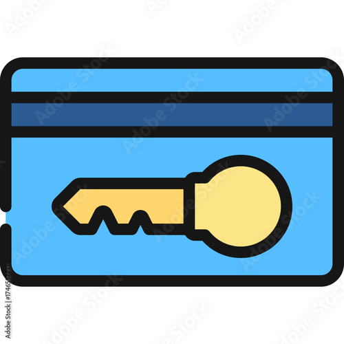 Key Card Icon