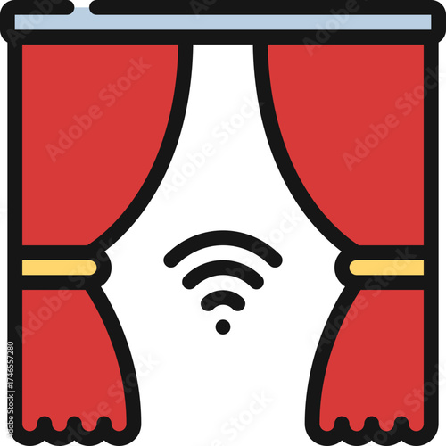 Smart Curtains Icon