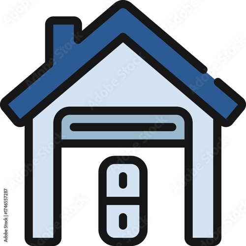 Electronic Garage Icon