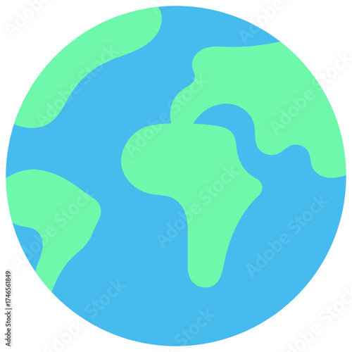 Earth Planet Icon