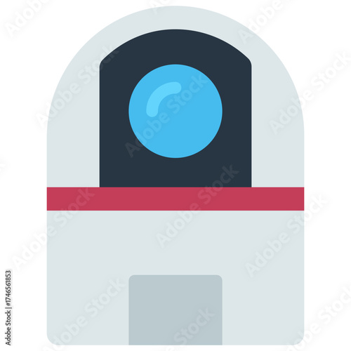 Observatory Telescope Building Icon