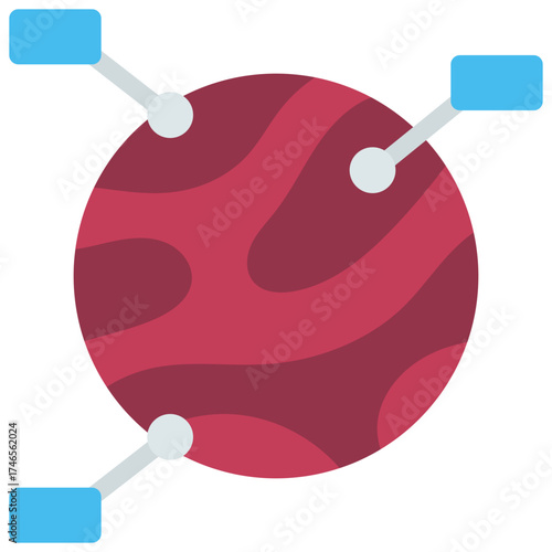 Planet Analysis Icon