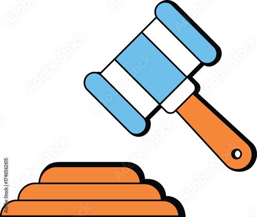 Judge Gavel Compliance Icon