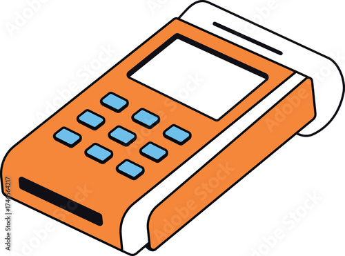 POS Terminal Card Reader Icon