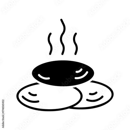 Hot stone massage