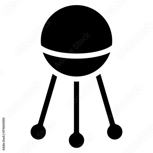Sputnik 1 Satellite Icon