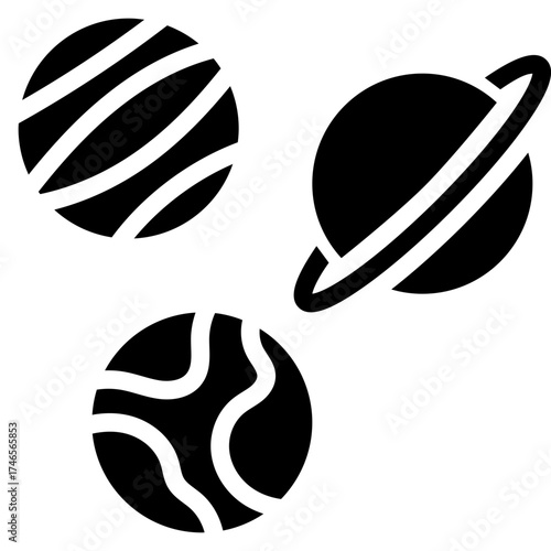 Three Planets Icon