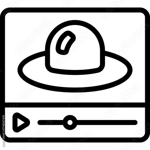 UFO Video Icon