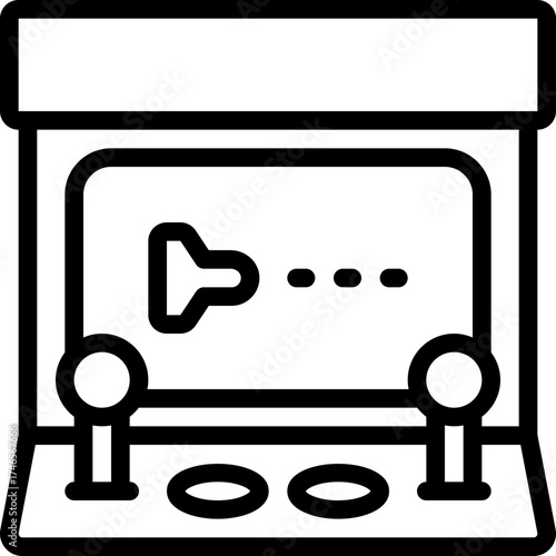 Space Arcade Game Icon