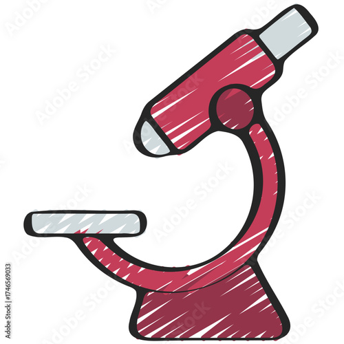 Science Microscope Icon