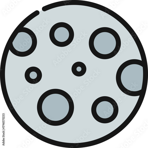 Full Moon Icon