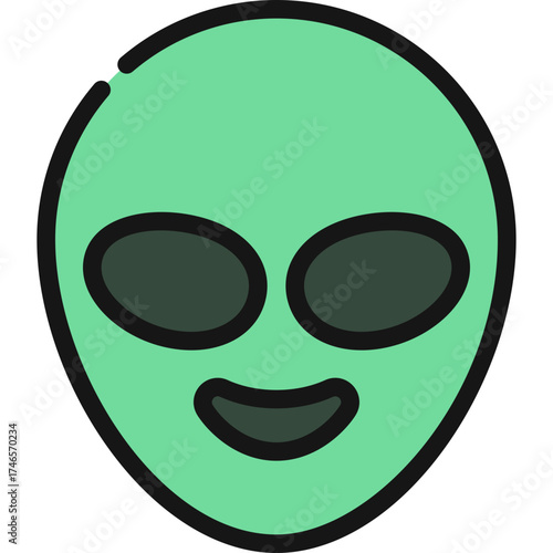 Alien Face Icon