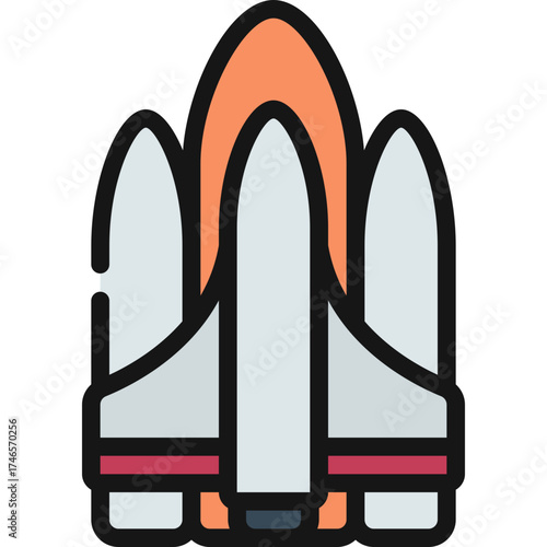 Rocket Launch Icon