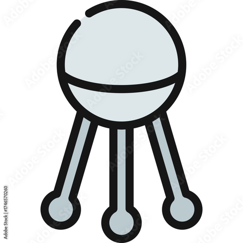 Sputnik 1 Satellite Icon