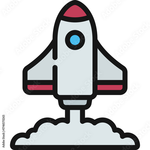 Rocket Launch Icon