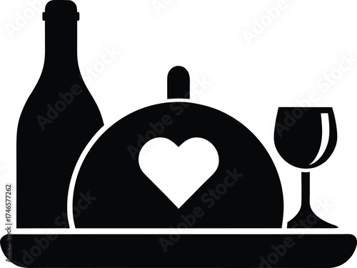 Romantic Dinner Icon