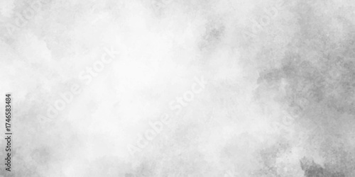 watercolor textures on white paper background. Paint leaks and Ombre effects,Abstract grunge grey shades watercolor background.Abstract painting art backgrounds. Hand-painted texture.