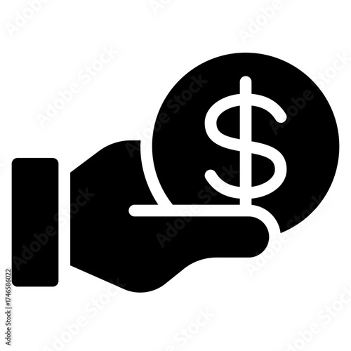Give Money Coin Icon