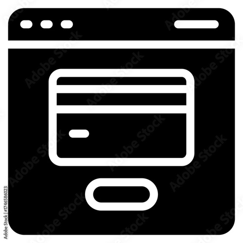 Online Payment Website Icon