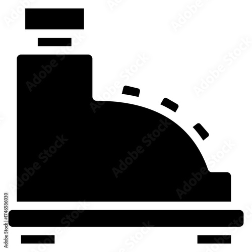 Cash Register Side View Icon
