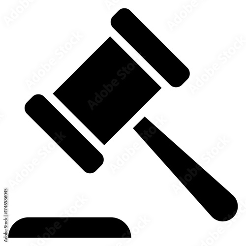 Official Gavel Mallet Icon