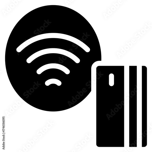Contactless Payment Card Icon