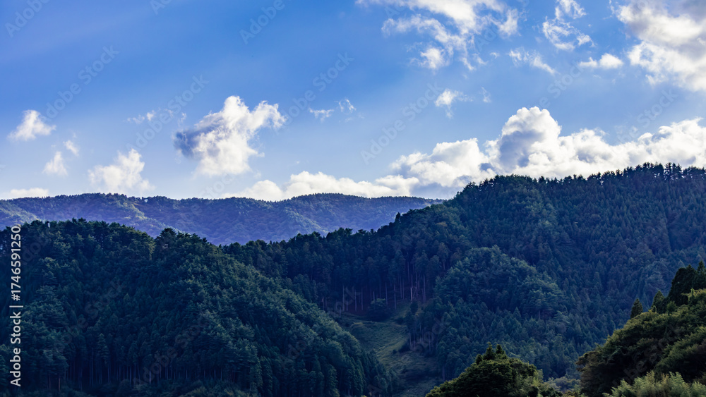 Fototapeta premium 日本周遊 東北行脚 奥羽の山々