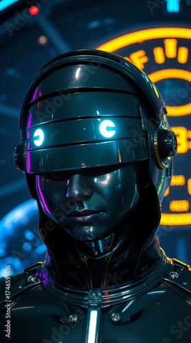 Wallpaper Mural robot cyborg soldier Torontodigital.ca