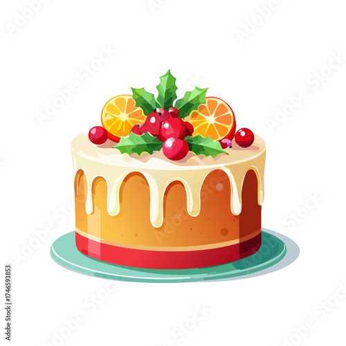 Glowing Fruitcake