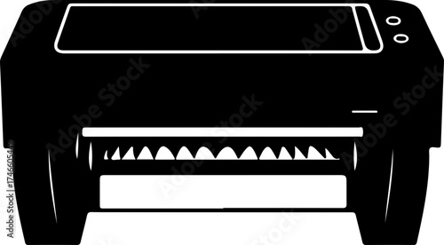 printer machine illustration