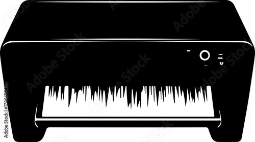 printer machine illustration