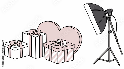 Gift Photography Setup.
