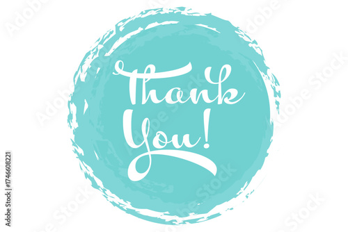 Thank You ! - 手書き風のおしゃれなThank You !（ありがとう！）の文字（カリグラフィー）
