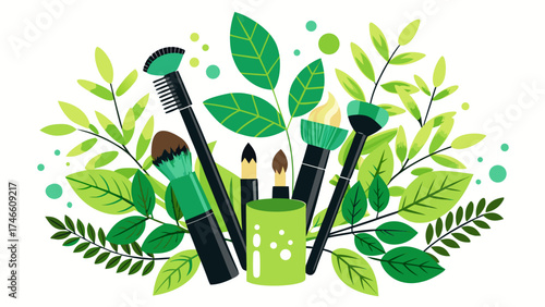 set of gardening tools