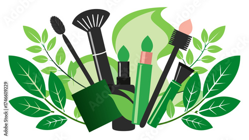 set of gardening tools