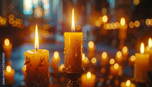 Church candles