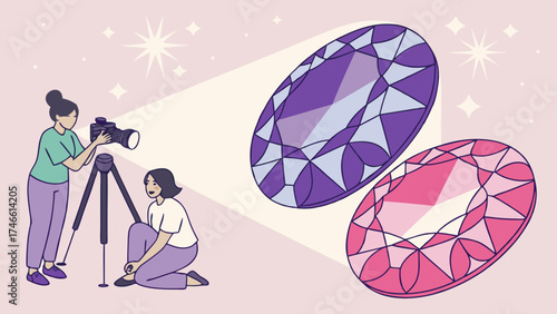 Jewelers Photography of Gems.