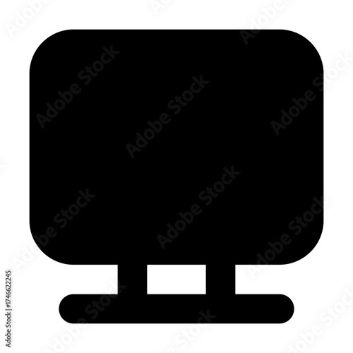 TV Filled Icon