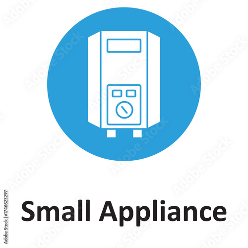 Household appliance Vector icon which can easily modify or edit
