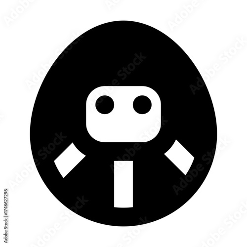 Daruma  Filled Icon