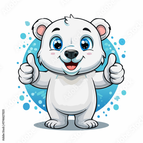 Niedicher Eisbär Daumen hoch