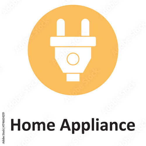 Household appliance Vector icon which can easily modify or edit