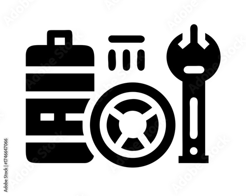 Automotive parts and tools for car repair