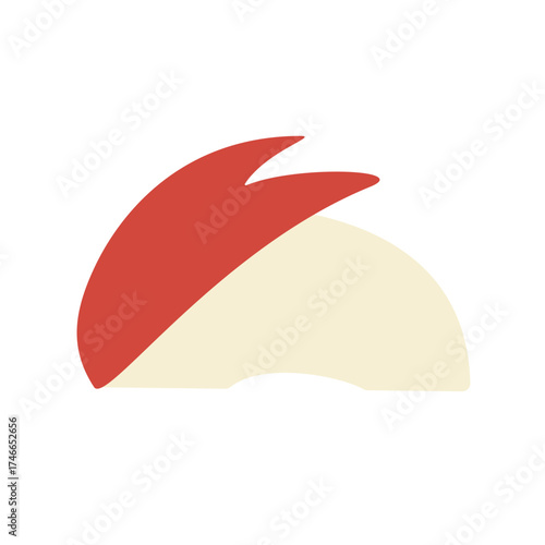 Apple icon for banners, cards, flyers, social media wallpapers, etc. Vector illustrations